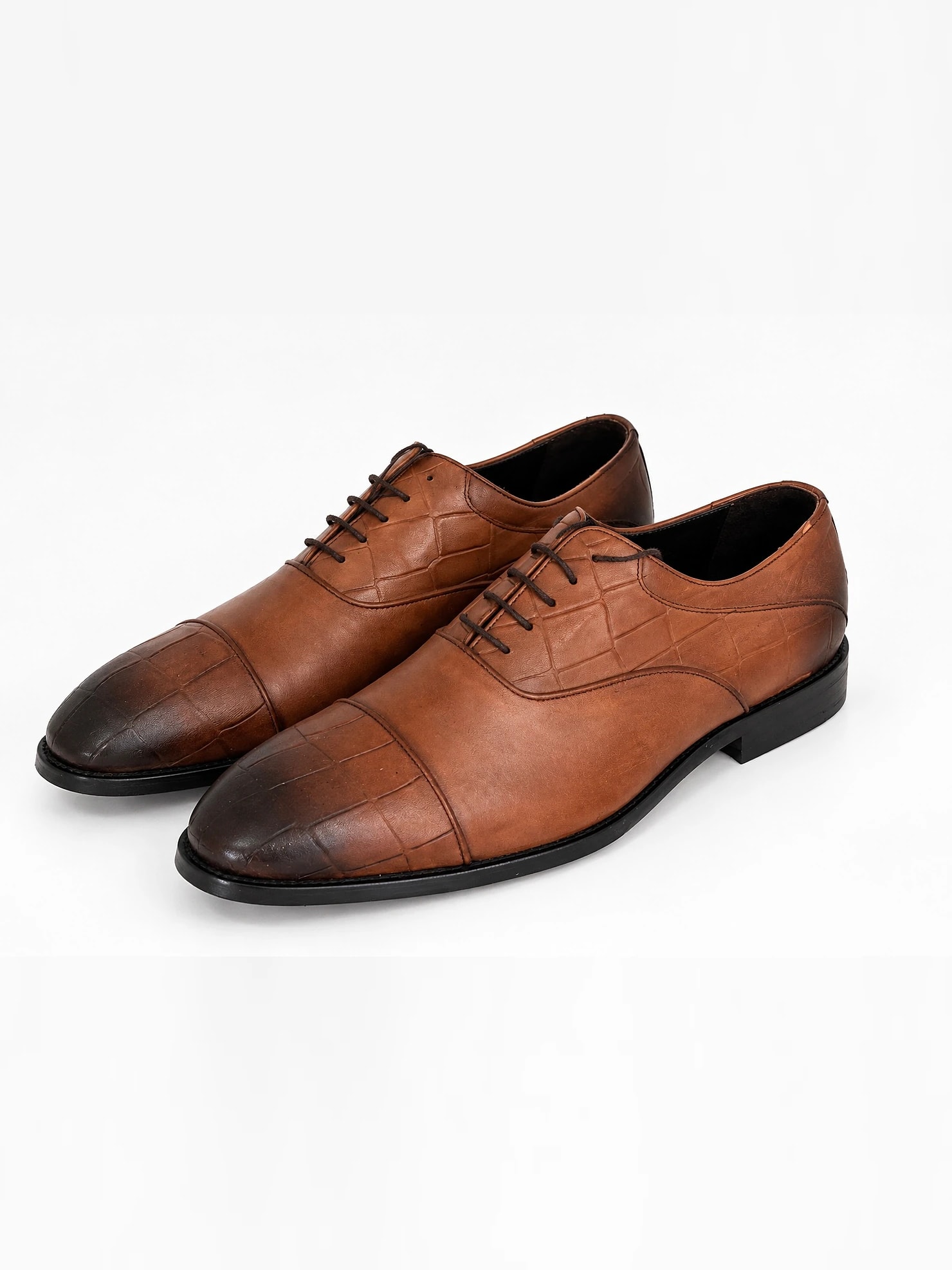 Richelieu cognac a bout rapporte — FC Fashion